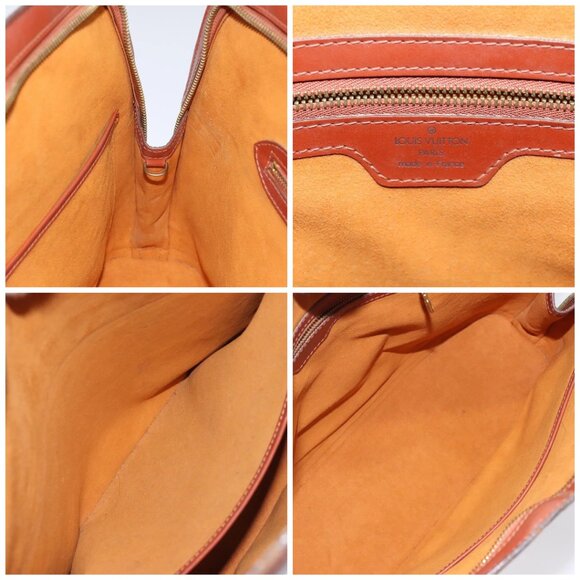 LOUIS VUITTON Epi Lussac Shoulder Bag Brown M52283 LV Auth 119810 - Picture 15 of 16